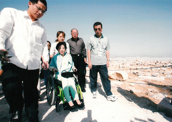 夫人參訪雅典衛城-陳水扁總統活動照片及吳淑珍女士參加2004年帕運活動照片-MOFA109179CF-2020-12-PH00017-124