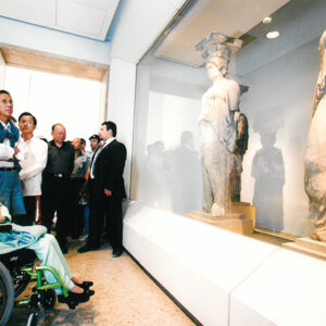 夫人參訪雅典衛城-陳水扁總統活動照片及吳淑珍女士參加2004年帕運活動照片-MOFA109179CF-2020-12-PH00017-127