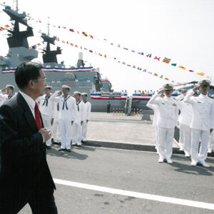 視導第二遠訊支隊及鳳陽軍艦-陳水扁總統活動照片-MOFA109179CF-2020-12-PH00018-048