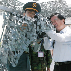 視導後備912旅城鎮守備作戰-陳水扁總統活動照片-MOFA109179CF-2020-12-PH00018-082