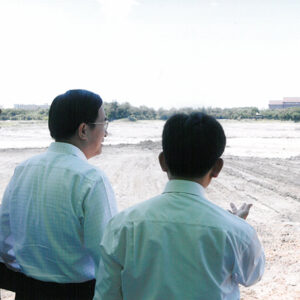 視察大高雄自來水改善計畫之一底泥清除工程-陳水扁總統活動照片-MOFA109179CF-2020-12-PH00018-087