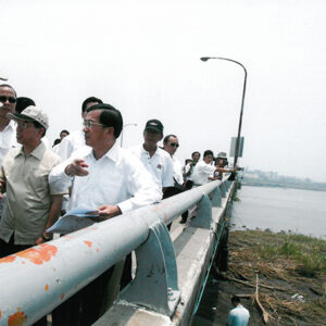 視察林邊地區淹水情形-陳水扁總統活動照片-MOFA109179CF-2020-12-PH00018-098