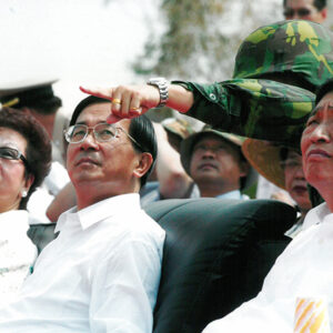 視察「漢光廿一號實兵演練」-陳水扁總統活動照片-MOFA109179CF-2020-12-PH00018-100