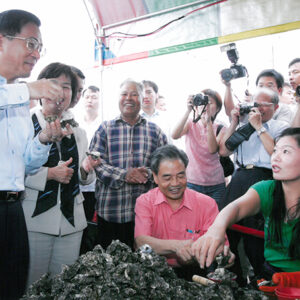 視察王功漁人碼頭-陳水扁總統活動照片-MOFA109179CF-2020-12-PH00018-148