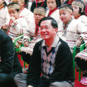 參加「親親寶貝夢想起飛」九十四年迎新送舊關懷兒童活動-陳水扁總統活動照片-MOFA109179CF-2020-12-PH00019-029