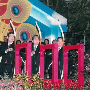 接見我國參加二○○五年墨爾本第二十屆聽障奧運會代表團成員-陳水扁總統活動照片-MOFA109179CF-2020-12-PH00019-069