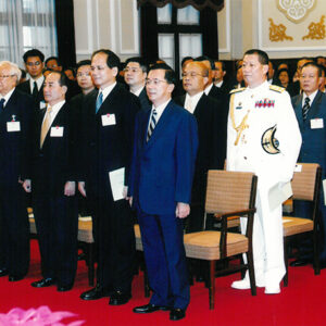 主持「中樞紀念大成至聖先師孔子誕辰」暨「九月份國父紀念月會」總統府大禮堂-陳總統活動照片-MOFA109179CF-2020-12-PH00020-078