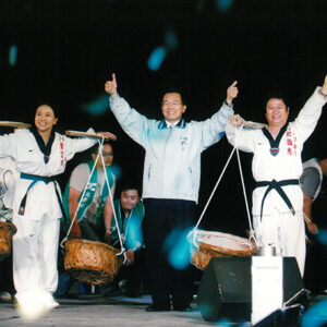 出席台南縣「平安幸福總統助選團」晚會 台南縣-陳總統活動照片-MOFA109179CF-2020-12-PH00020-120