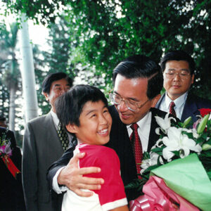 陳水扁總統參加台南隆田國中畢業典禮-陳水扁總統活動照片-MOFA109179CF-2020-12-PH00021-004