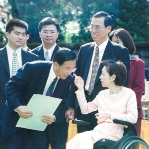 陳水扁總統伉儷於總統官邸舉辦「喜憨兒」茶會暨開放媒體參觀-陳水扁總統活動照片-MOFA109179CF-2020-12-PH00021-033