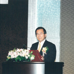 陳水扁總統蒞臨台北凱悅飯店參加「全球面向系列研討會」致詞-陳水扁總統活動照片-MOFA109179CF-2020-12-PH00023-008