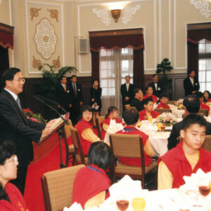 陳水扁總統於總統府以午宴款待參加世界冬季特殊奧運會選手-陳水扁總統活動照片-MOFA109179CF-2020-12-PH00023-049