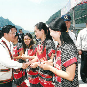 陳水扁總統參加南投仁愛鄉互助村中原口聚落遷往重建工程動土典禮-陳水扁總統活動照片-MOFA109179CF-2020-12-PH00023-058