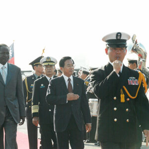 陳水扁總統於高雄左營以軍禮歡迎布吉納法索總統龔保雷-陳水扁總統活動照片-MOFA109179CF-2020-12-PH00023-074