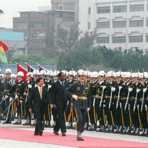 陳水扁總統於中正紀念堂以軍禮歡送布吉納法索總統龔保雷-陳水扁總統活動照片-MOFA109179CF-2020-12-PH00023-091