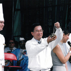 陳水扁總統於基隆市參加"表演藝術話端午-龍騰粽香戲白蛇-陳水扁總統活動照片-MOFA109179CF-2020-12-PH00024-002