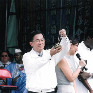 陳水扁總統於基隆市參加"表演藝術話端午-龍騰粽香戲白蛇-陳水扁總統活動照片-MOFA109179CF-2020-12-PH00024-003