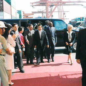 陳水扁總統於台中港邀請塞內加爾總統瓦德參訪台中港及立榮海運貨櫃場-陳水扁總統活動照片-MOFA109179CF-2020-12-PH00024-017