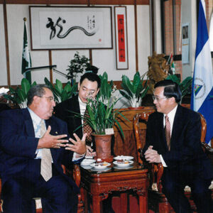 陳水扁總統於新竹縣政府與尼加拉瓜總統阿雷曼會晤-陳水扁總統活動照片-MOFA109179CF-2020-12-PH00024-046