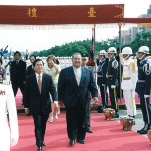 陳水扁總統於新竹縣政府以軍禮歡迎尼加拉瓜總統阿雷曼-陳水扁總統活動照片-MOFA109179CF-2020-12-PH00024-051