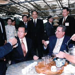 陳水扁總統於新竹縣新埔參觀新埔鎮九芎湖客家文物展覽-陳水扁總統活動照片-MOFA109179CF-2020-12-PH00024-053