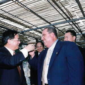 陳水扁總統於新竹縣新埔參觀新埔鎮九芎湖客家文物展覽-陳水扁總統活動照片-MOFA109179CF-2020-12-PH00024-054