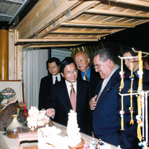 陳水扁總統於新竹縣新埔參觀新埔鎮九芎湖客家文物展覽-陳水扁總統活動照片-MOFA109179CF-2020-12-PH00024-055