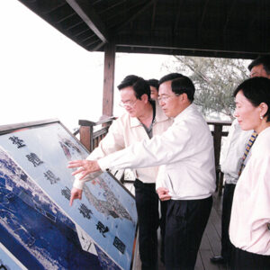 陳水扁總統赴屏東縣視察大鵬灣開發工程-陳水扁總統活動照片-MOFA109179CF-2020-12-PH00025-007