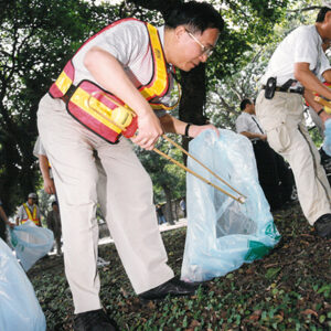 陳水扁總統赴重慶南路擔任社區環保義工-陳水扁總統活動照片-MOFA109179CF-2020-12-PH00025-014