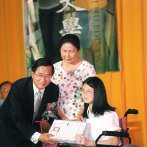 陳水扁總統於苗栗參加聯合技術學院畢業典禮-陳水扁總統活動照片-MOFA109179CF-2020-12-PH00025-052