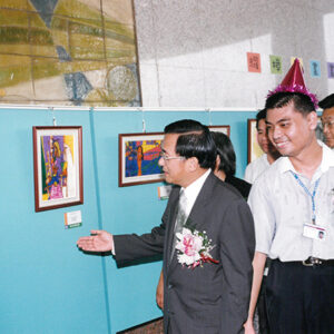 陳水扁總統蒞臨高雄市參加楠梓特殊教育學校畢業典禮-陳水扁總統活動照片-MOFA109179CF-2020-12-PH00025-069