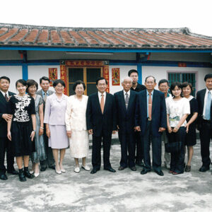 陳水扁總統於台南老家拍照-陳水扁總統活動照片-MOFA109179CF-2020-12-PH00029-004