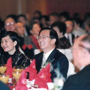 陳水扁總統於台北國賓飯店參加謝長廷主席女兒謝維芬結婚喜宴-陳水扁總統活動照片-MOFA109179CF-2020-12-PH00029-017