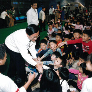 陳水扁總統於台北新光三越二館出席「童言童語同樂會」公視優質兒童節目大賞-陳水扁總統活動照片-MOFA109179CF-2020-12-PH00029-030