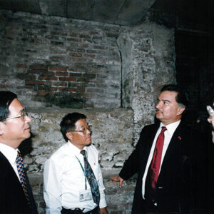 陳水扁總統陪同瓜地馬拉總統波狄優參觀位於台南市的赤崁樓-陳水扁總統活動照片-MOFA109179CF-2020-12-PH00029-043