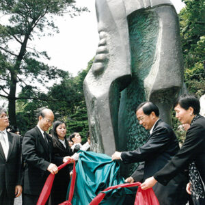 陳水扁總統於台北金山參加鄭南榕十三週年追思會-陳水扁總統活動照片-MOFA109179CF-2020-12-PH00029-051