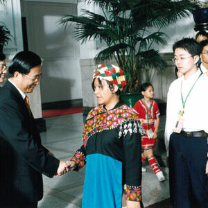 陳水扁總統於總統府接見國際兒童人權高峰會代表-陳水扁總統活動照片-MOFA109179CF-2020-12-PH00029-053