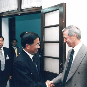 陳水扁總統於總統府宴請英國倫敦政經學院院長安東尼紀登斯教授-陳水扁總統活動照片-MOFA109179CF-2020-12-PH00029-103