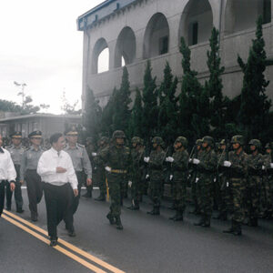 陳水扁總統赴澎湖莒光營區視察澎防部莒光營區-陳水扁總統活動照片-MOFA109179CF-2020-12-PH00030-014
