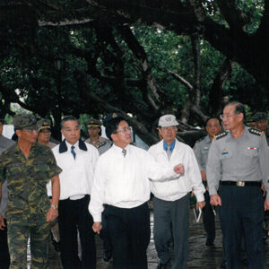 陳水扁總統赴澎湖莒光營區視察澎防部莒光營區-陳水扁總統活動照片-MOFA109179CF-2020-12-PH00030-015