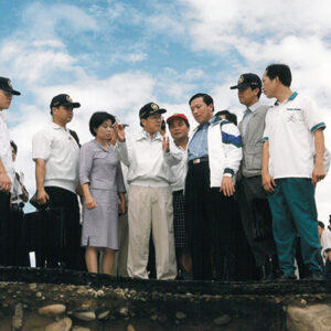 陳水扁總統赴桃園縣視察南通社區淹水情形-陳水扁總統活動照片-MOFA109179CF-2020-12-PH00030-040