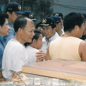 陳水扁總統赴桃園八德視察高城社區淹水情形-陳水扁總統活動照片-MOFA109179CF-2020-12-PH00030-043