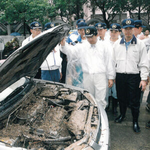 陳水扁總統視察內湖大湖山莊受災情形-陳水扁總統活動照片-MOFA109179CF-2020-12-PH00031-007