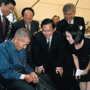 陳水扁總統於總統府參加「地方文化展」第四檔-基隆地方文化展開幕茶會-陳水扁總統活動照片-MOFA109179CF-2020-12-PH00031-036