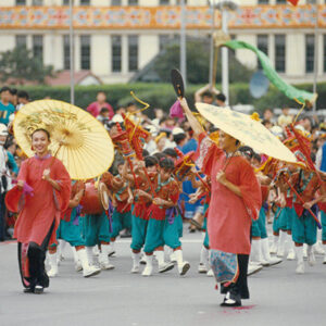 八十一年國慶民俗遊藝表演-飛越台灣情"跳鼓"-國慶-MOFA109179CF-2020-12-PH00041-186