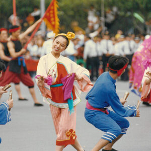八十一年國慶民俗遊藝表演-飛越台灣情"俥鼓陣"-國慶-MOFA109179CF-2020-12-PH00041-187