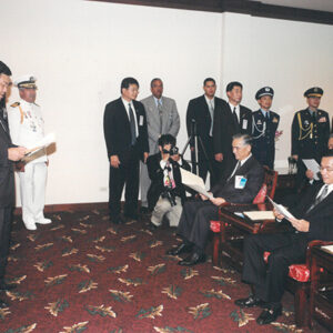 陳水扁總統於我國駐多明尼加大使館聽取孫大成大使簡報-陳水扁總統「民主外交、友誼之旅」活動照片-MOFA109179CF-2020-12-PH00051-017