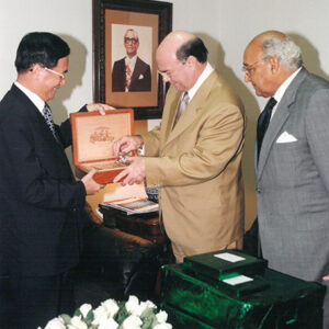 陳水扁總統於多明尼加會唔多國總統當選人梅西亞(Hipolito Mejia)-陳水扁總統「民主外交、友誼之旅」活動照片-MOFA109179CF-2020-12-PH00051-033