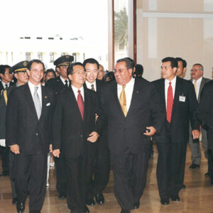 陳水扁總統於尼加拉瓜拜會尼國總統阿雷曼(Arnoldo Aleman Laccayo)-陳水扁總統「民主外交、友誼之旅」活動照片-MOFA109179CF-2020-12-PH00051-087