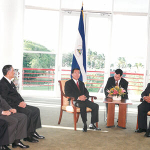 陳水扁總統於尼加拉瓜拜會尼國總統阿雷曼(Arnoldo Aleman Laccayo)-陳水扁總統「民主外交、友誼之旅」活動照片-MOFA109179CF-2020-12-PH00051-089